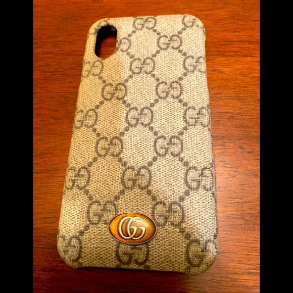 Gucci Ophidia Cell Phone Case NEW Gucci IPhone 15 Prus Grey